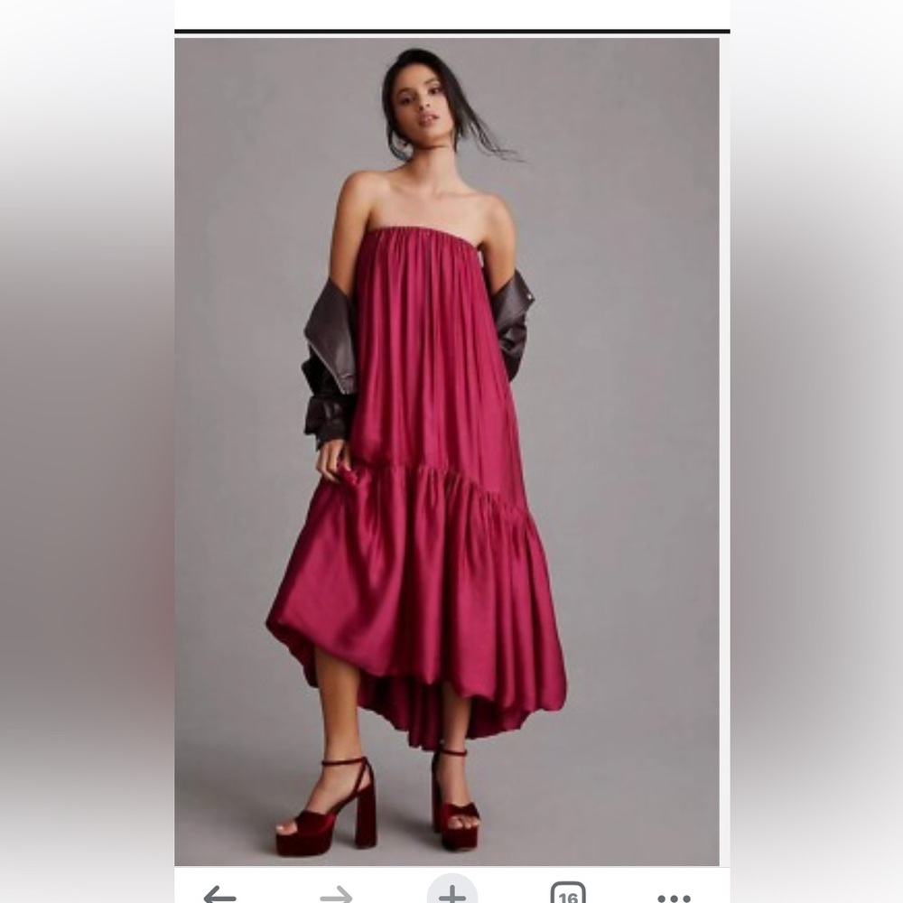 Anthropologie Samant Chauhan Tiered Bubble Dress NWT size XS